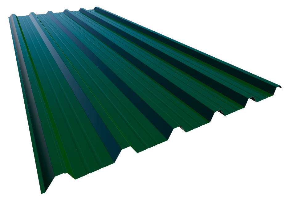 .32 M.M GREEN PROFILE SHEET